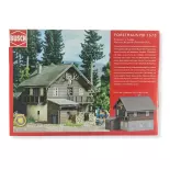 Maison forestière rustique BUSCH 1675 - HO 1/87 - 110x95x83mm