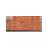 Decorative plate Redutex 148LV112 - N 1/160 - Old plain brick