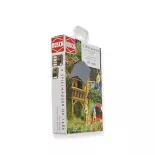 2 maisonnettes en bois - BUSCH 1486 - HO 1/87