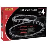 N°4 MEHANO F104 track set - HO 1 : 87 - Code 100