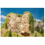  Feuille de rocher ocre à froisser - Faller 171802 - 420 x 297 mm