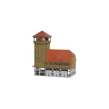 Caserne de pompiers BUSCH 1450 - HO 1/87