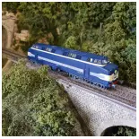 Diesel locomotive 060DB Mistral 23-03-S001 - HO : 1/87 - SNCF - EP III