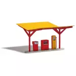Station-service "Minol" - modèle RDA - BUSH 1917 - HO 1/87
