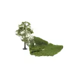 Sachet de flocage feuillage vert moyen Woodland Scenics F52 - HO 1/87 - 464 cm²