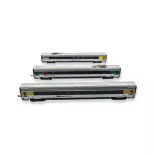 Pack 3 wagons intermédiaires ETR 610 Arnold HN3503 - N 1:160