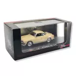 Voiture VW "Karmann GHIA Coupé" Beige Ivoire High Speed HF9168S - O 1/43