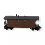 Voiture voyageur "Waldbahn" voie étroite ROCO 34064 OBB HOe 1/87 Ep.III-IV