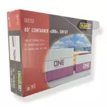 Conteneur 40' - Faller 182152 - HO : 1/87 - EP VI - ONE
