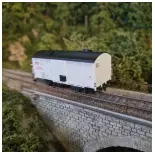 Wagon Réfrigérant Ex-Primeur blanc REE MODELES WB770 SNCF - HO 1/87 - EP III A