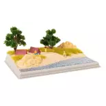Mini-Diorama Beach FALLER 180050 - HO 1 : 87 - EP III