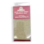  Plaques de décor Gabion - Wills-kits SSMP235 - OO 1/76 - HO 1/87