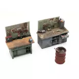 Établis avec outils ARTITEC 387.433 - HO 1/87