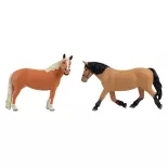 Lot de 2 chevaux de trait - Pola G 331552 - G : 1/22.5 - EP I
