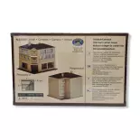 Maison d'angle de veille ville Faller 232260 - N 1/160 - 94 x 80 x 82 mm
