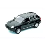 Voiture Porsche Cayenne Turbo de 2002, Noir High Speed HF9254S - O 1/43