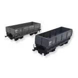 Set 2 wagons tombereaux LS Models 31109 - HO : 1/87 - SNCF - EP III