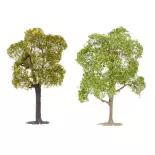 2 arbres - Tilleul & Alisier torminal Faller 181801 - HO - N - TT - 95 & 130 mm