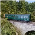 Wagon voyageurs Piko 53335 - HO 1:87 - SNCB - EP III