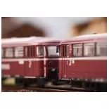 Autorail 796 & voiture-pilote 996 DCC SON MINITRIX 16982 DB-AG - N 1/160 - EP V