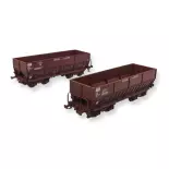 Wagons tombereaux | LS Models 31114 | HO | Coffret SNCF
