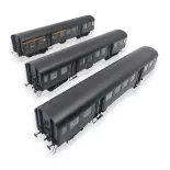 Set 3 voitures voyageurs - EPM 41.33.03 - HO 1/87 - SNCF