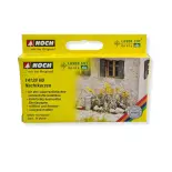 Lot de 18 plants de fleur Onagres bisannuelles - LaserCut - NOCH 14128 - HO 1/87