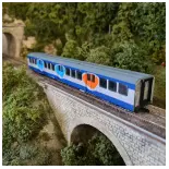 Voiture voyageur complément RIB "Transilien" JOUEF S4160 SNCF HO 1/87 EP IV-V