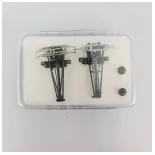 2 Pantographes AL et AM18 pour BB22200 LSMODELS 89219 SNCF - HO 1/87