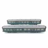 Coffret 2 voitures voyageurs M2 MARKLIN 43547 SNCB/NMBS - HO 1 : 87 - EP III