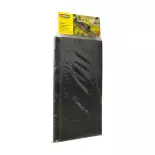 3 Plaques en mousse pour ballast NOCH 50519 - N 1/160 - 300 x 150 x 6 mm