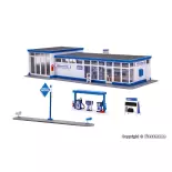 Station Service "Aral" & Station Lavage - Éclairage LED KIBRI 38544 - HO 1 : 87