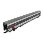 1st class Corail car with central corridor of the SNCF
