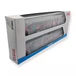 Coffret 2 voitures corail "OUIGO" PIKO 97305 - HO 1/87 - EP VI - 2nd classe