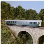 Voiture voyageurs UIC-X RIC Bm des CFF - LS Models LS472004 - HO 1/87e