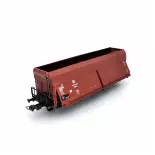 Wagon à déchargement latéral PIKO 54246 DR - HO 1 : 87 - EP III