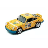 Voiture Porsche 911 Carrera RS coupé 2.7, 1973 Jaune High Speed HF9183S - O 1/43