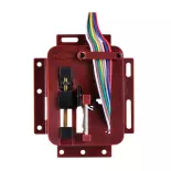 Moteur d'aiguillage lent Tillig Bahn 86112 - HO 1/87 - dessous de table