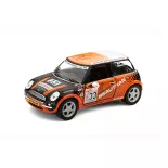 Voiture Mini Cooper "John Cooper Works" Orange/Noir High Speed HF9166S - O 1/43
