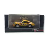 Voiture Porsche "911 S coupé 2.4" de 1971 Jaune High Speed HF9198S - O 1/43