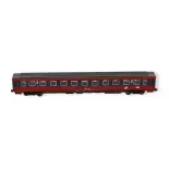 Voiture Eurofima 2nd classe, EC 16 «Max Reinhardt» de l'ÖBB, FLEISCHMANN 814511, N 1/160e