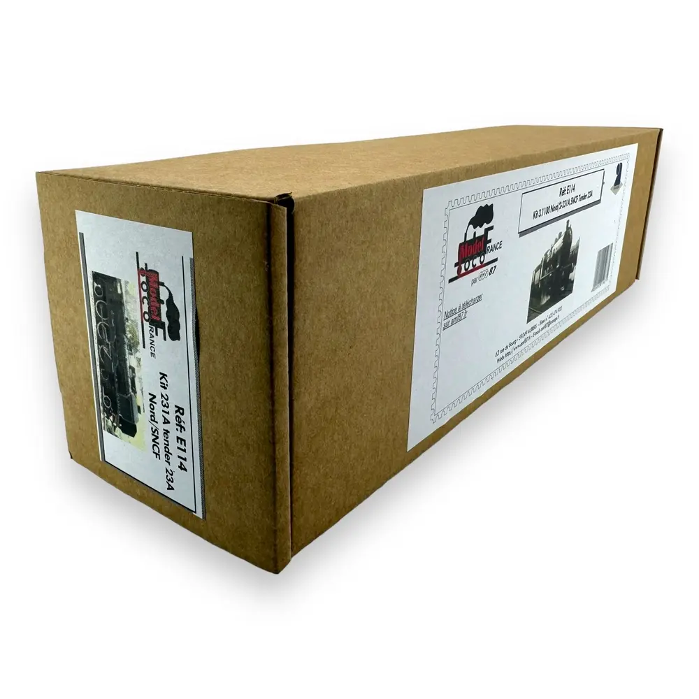 [Kit] Locomotive à Vapeur 2-231A Tender 23A AMF87 E114 - HO 1/87 - SNCF/NORD - 2