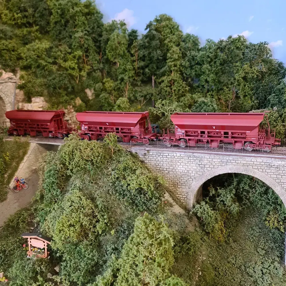 Set 3 wagons tr_mie F70 UAS REE Mod_les WB806 - HO 1-87 - SNCF - EP VI - 5_rotated.webp