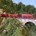 Set 3 wagons tr_mie F70 UAS REE Mod_les WB806 - HO 1-87 - SNCF - EP VI - 5_rotated.webp