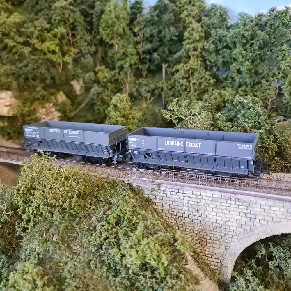Set de 2 wagons minerais DM LS Models 31103 - HO_1-87 - SNCF - EP III - 6_rotated.webp