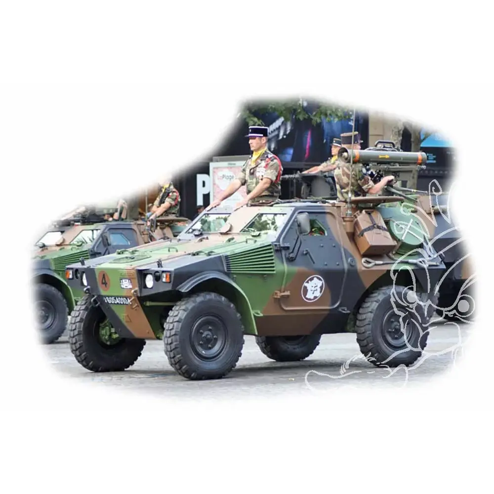 Véhicule militaire VBL porte-missile Milan AT - Ace 72421 - 1/72 - 10