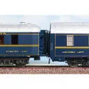 Coffret de 2 voitures-lits - Acme 55278 - HO 1/87 - CIWL/FS - Ep IV - 2R - 6
