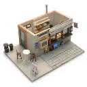 Buvette Allemande - Artitec 10.416 - HO 1/87 - 3