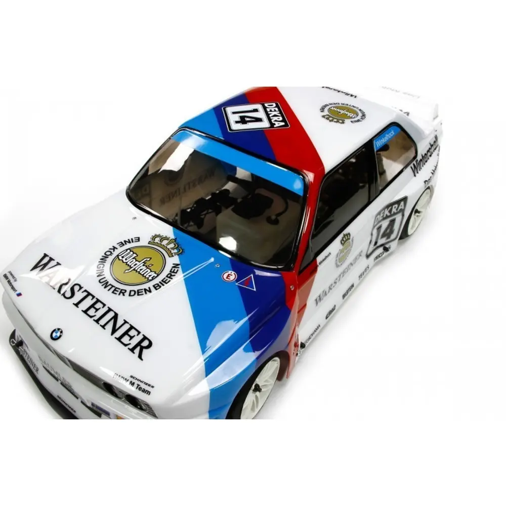 Carrosserie BMW M3 E30 transparente + châssis + stickers + supports - FG Modellsport 08058L - 1/5 - 5