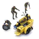 Moto side-car ANWB avec figurines - Artitec 10.398 - HO 1/87 - 4